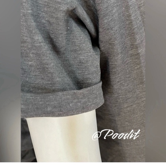 Hoppy Easter grey soft loose fit Easter holiday tee SMALL - Picture 4 of 7